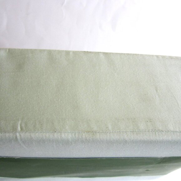 Kate Spade Full Sheet Set Light Green Cotton 300 Thread Count - Picture 7 of 8